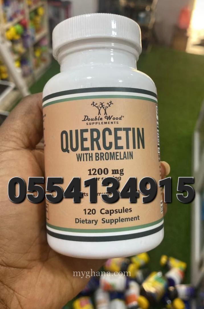 Double Wood Quercetin 1000mg with Bromelain