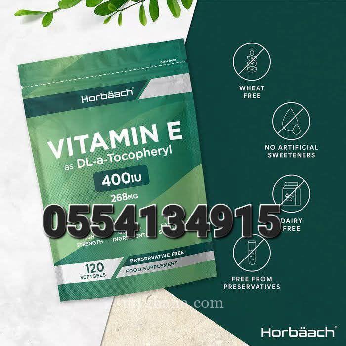 Horbaach Vitamin E Capsules 400iu Ghana