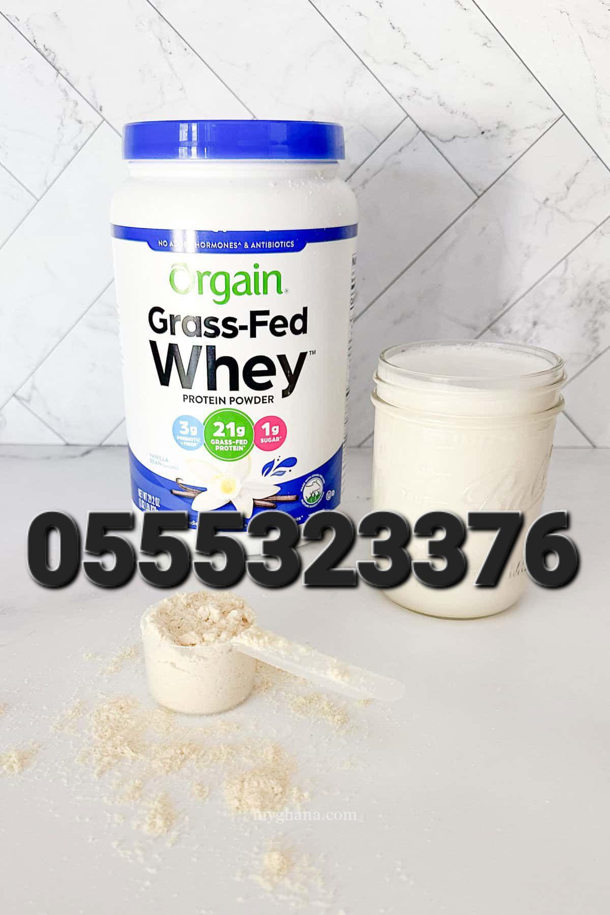 Orgain Grass Fed Whey Protein Powder