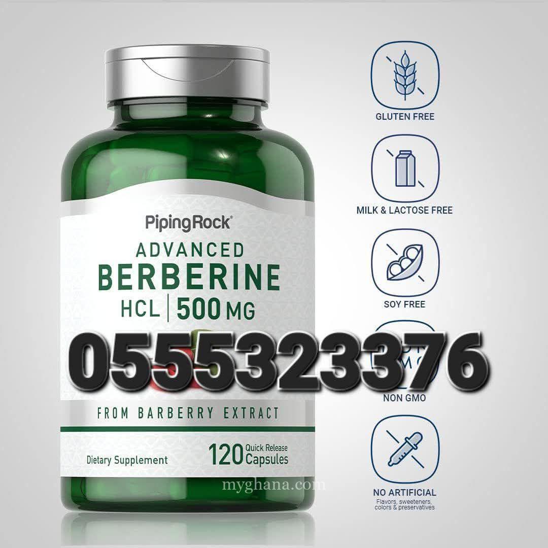 Piping Rock Berberine HCL Capsules 500mg
