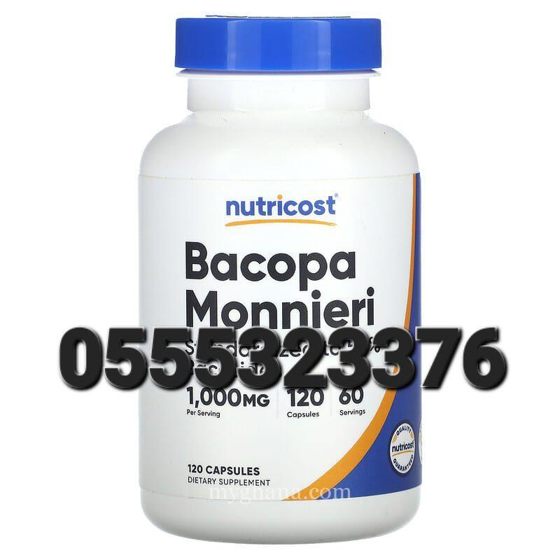 Nutricost Bacopa Monnieri 1,000mg 120 Capsules