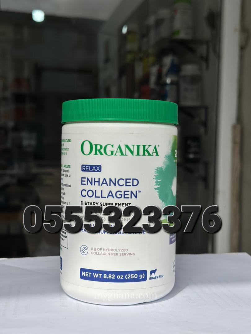 Organika Enhanced Hydrolyzed Collagen Peptides Powder
