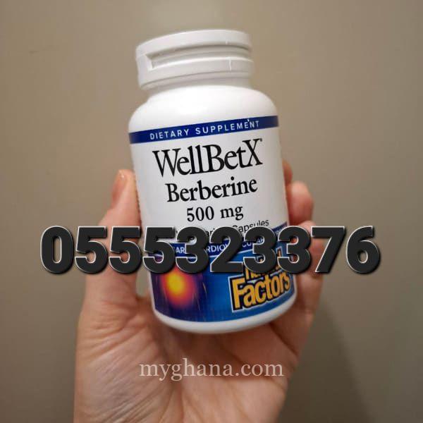 Natural Factors WellBetX Berberine Ghana