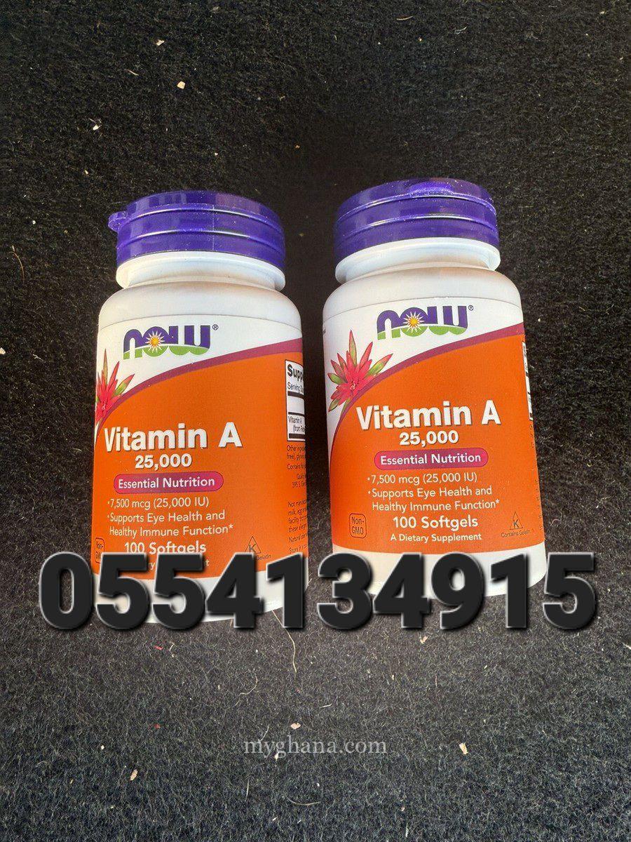 Now Vitamin A 10000 IU Supports Eye Health
