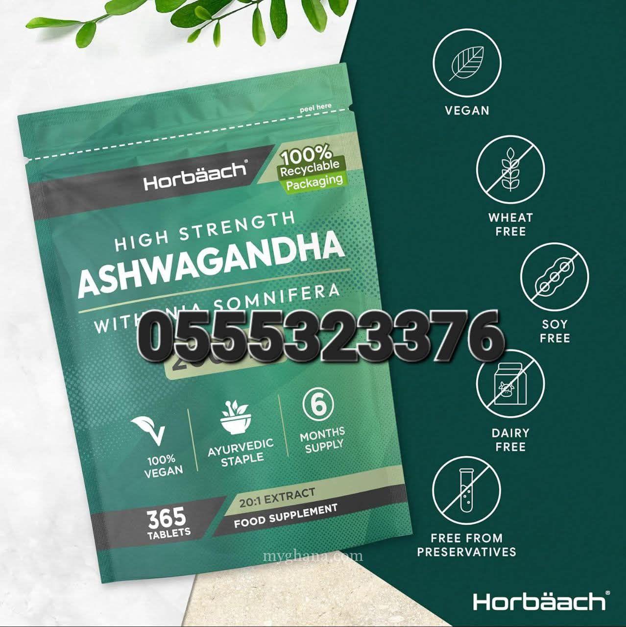 Horbaach High Strength Ashwagandha 2000mg