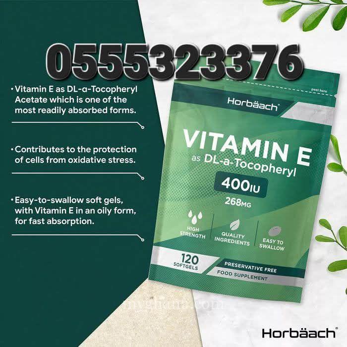 Horbaach Vitamin E Capsules 400iu Ghana