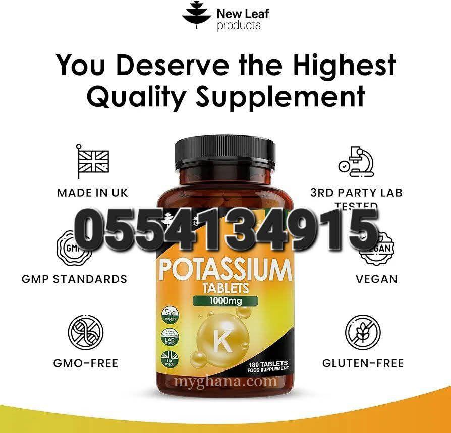 New Leaf Potassium Tablets