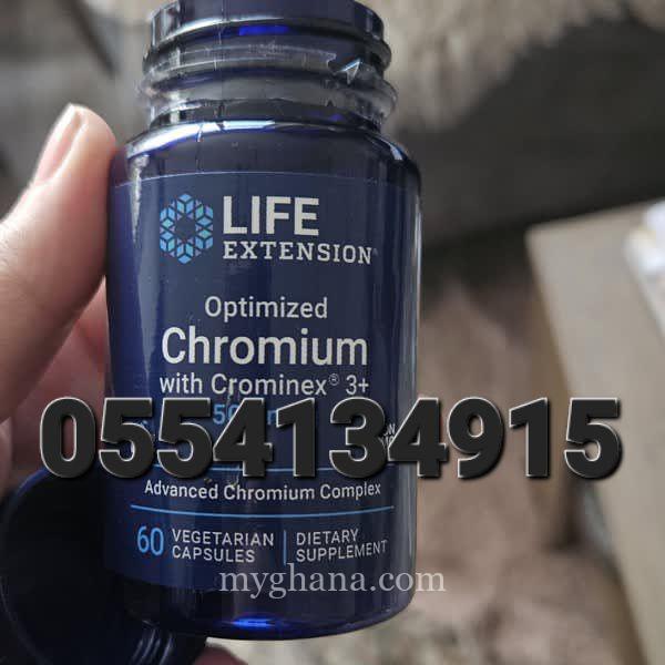 Life Extension Optimized Chromium with Crominex 3+ 500 mcg