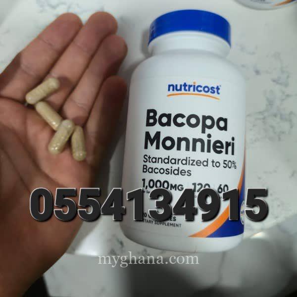 Nutricost Bacopa Monnieri 1,000mg 120 Capsules