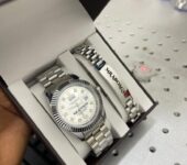 Wrist watch and Rolex bracelet