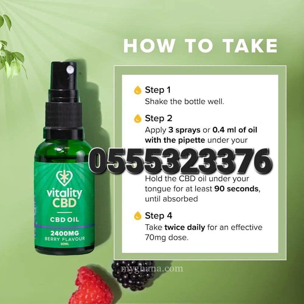 Vitality CBD Oral Drops Ghana