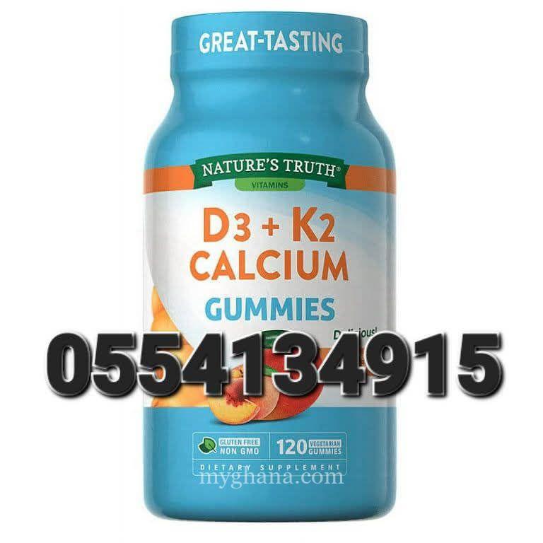 Nature’s Truth D3 + K2 Calcium Gummies