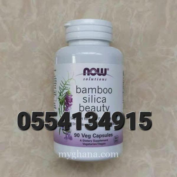 Now Foods Bamboo Silica Beauty