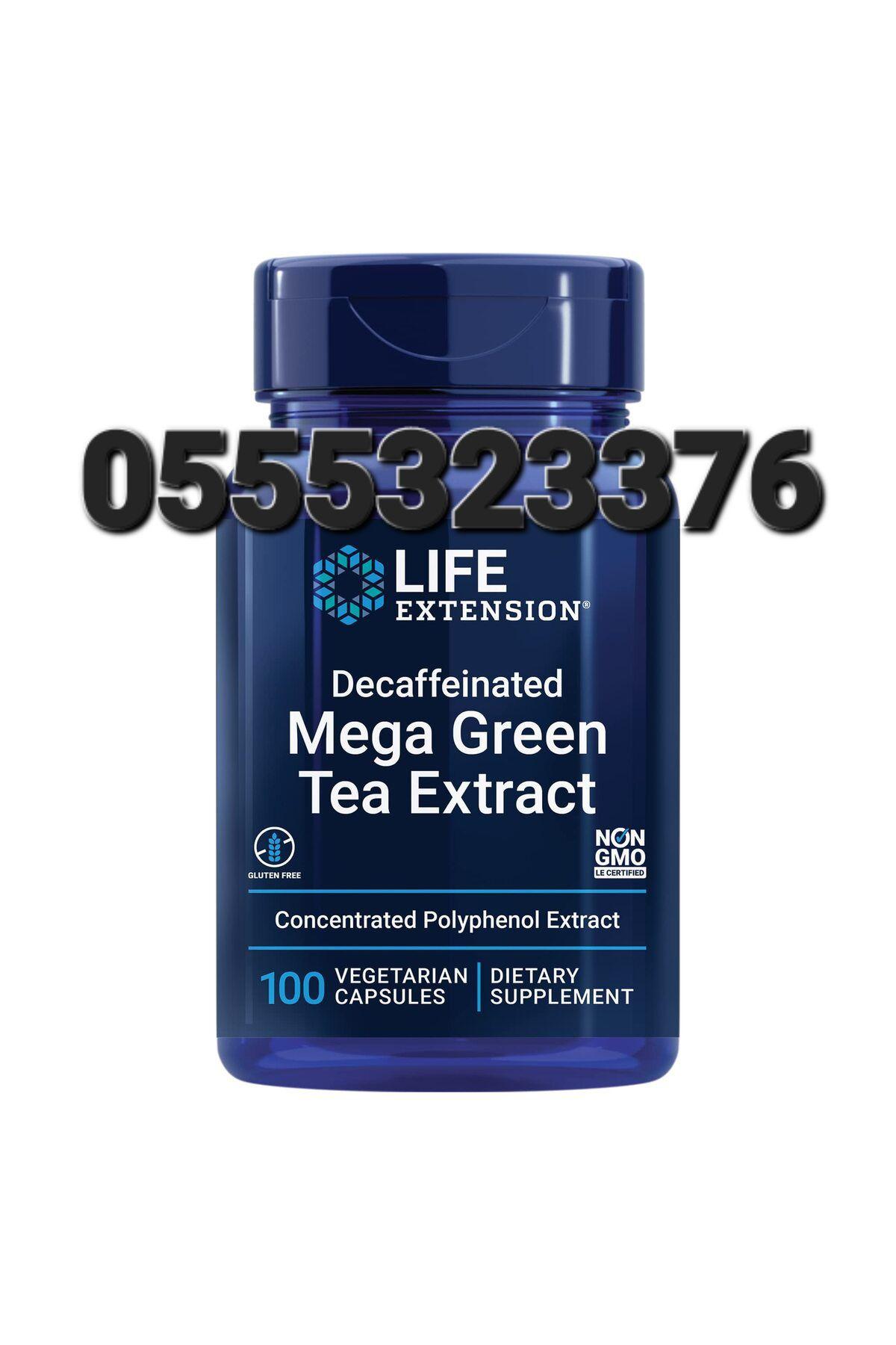 Life Extension Lightly Caffeinated Mega Green Tea Extract
