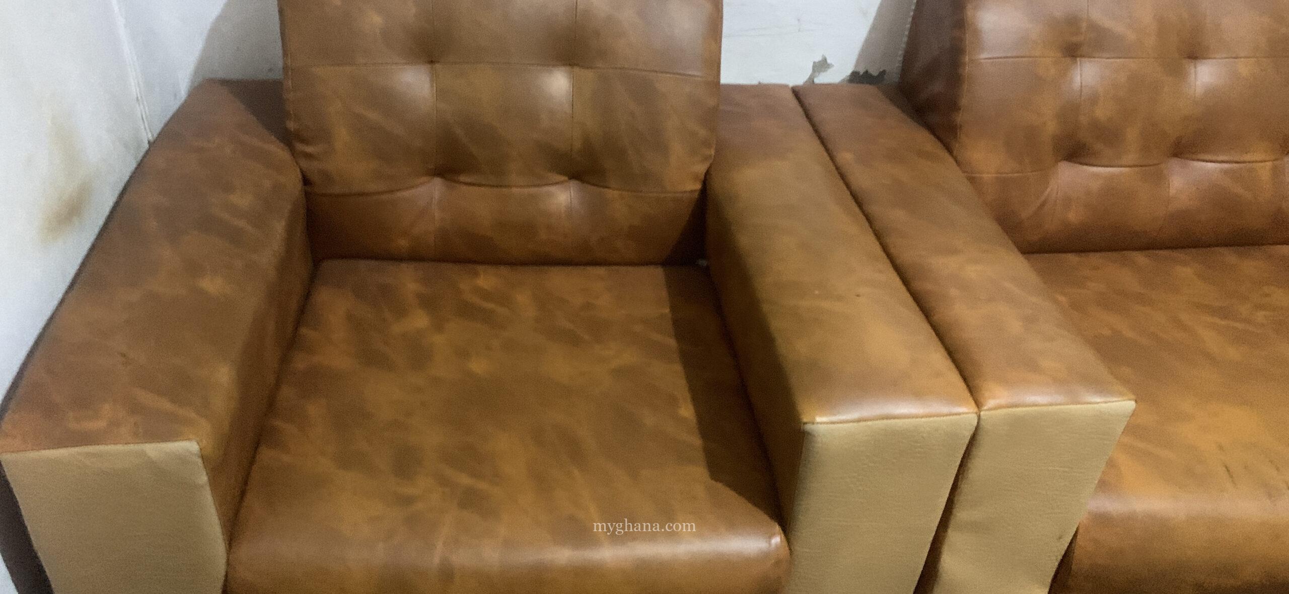 Leather sofa