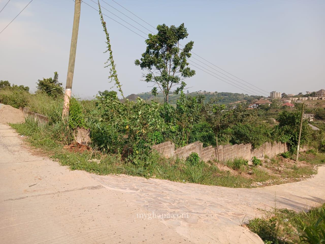 A residential One Acre land for sale at Aburi