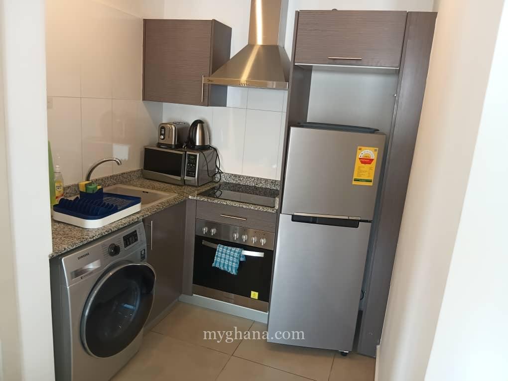 Fully furnished one bedroom apartment for sale Gallery, East Legon – Accra