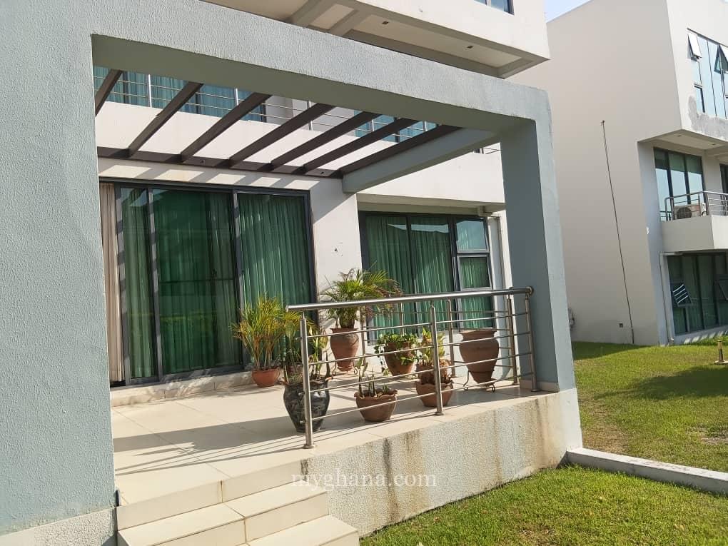 Furnished three bedroom townhouse to let at East Airport, Accra
