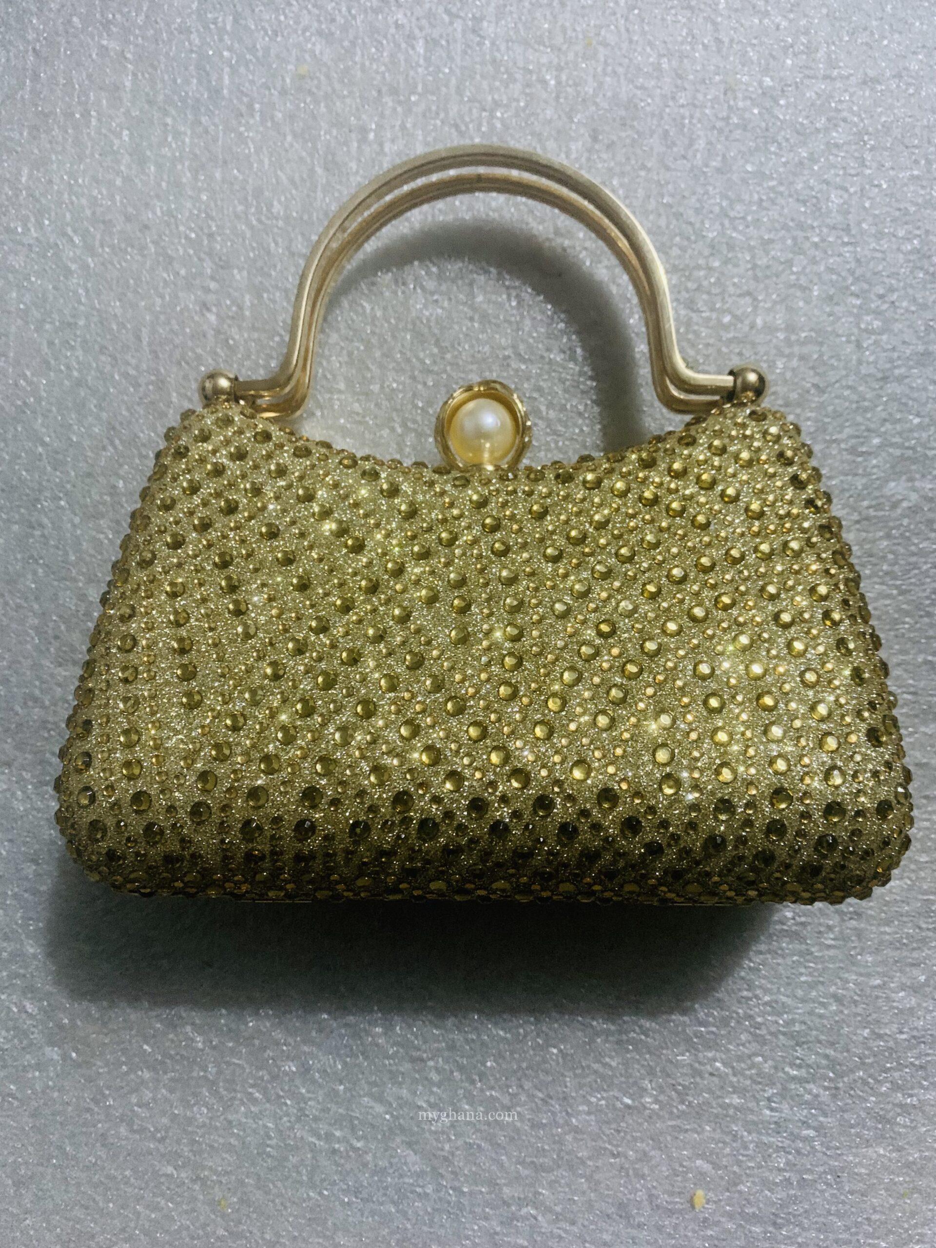 Rhinestone ladies clutch bag