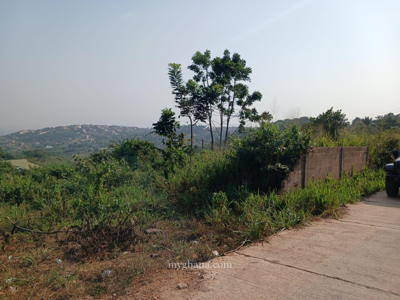 A residential One Acre land for sale at Aburi