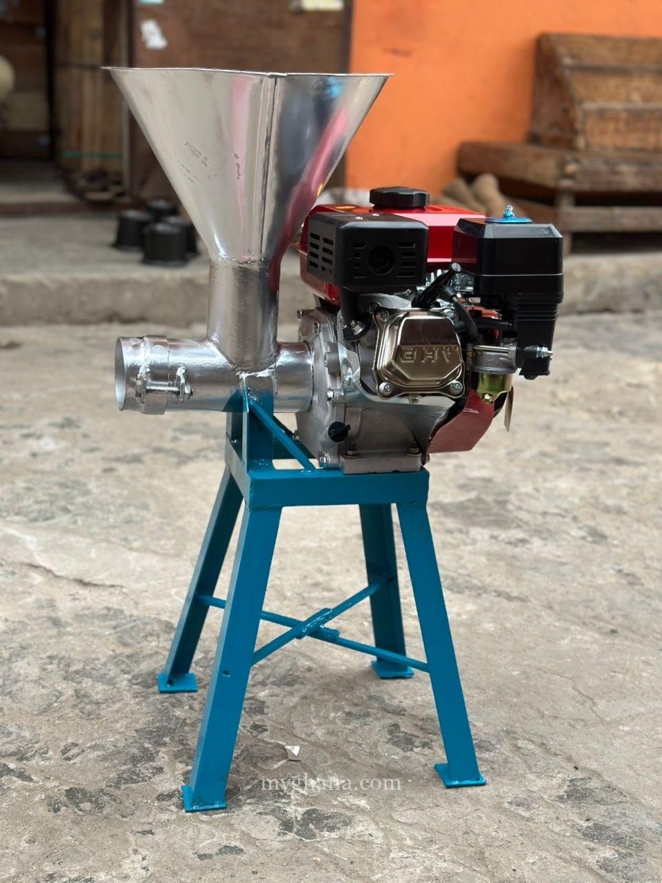 Commercial fufu machine with 7.5hp gasoline engine