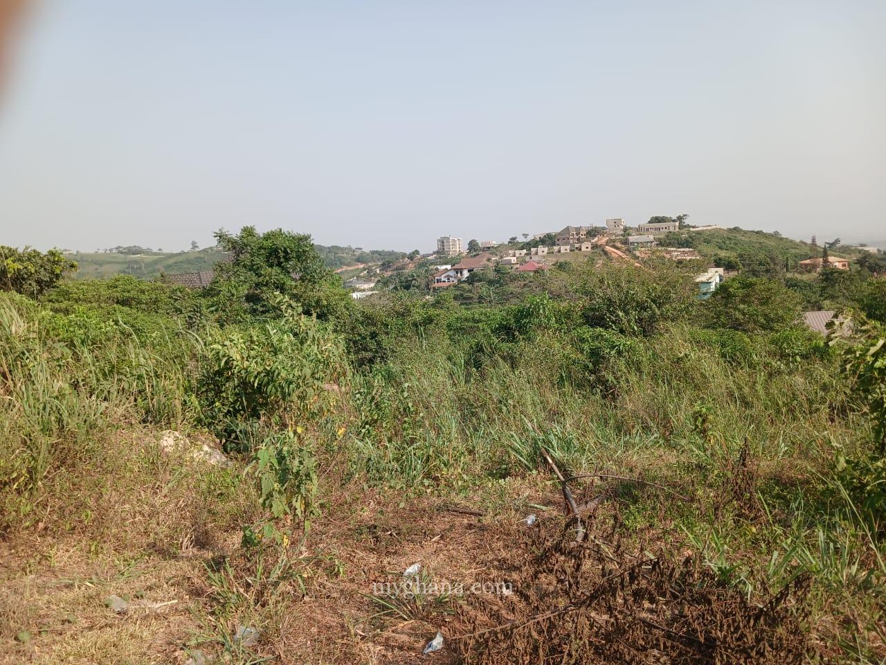 A residential One Acre land for sale at Aburi