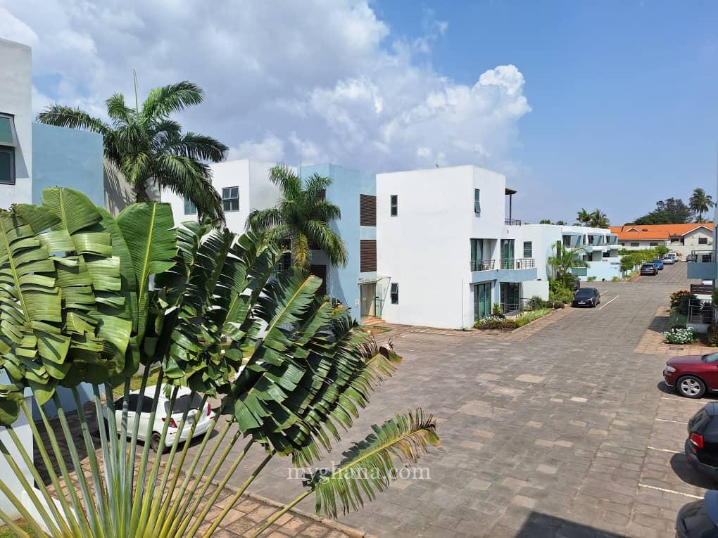 Furnished three bedroom townhouse to let at East Airport, Accra