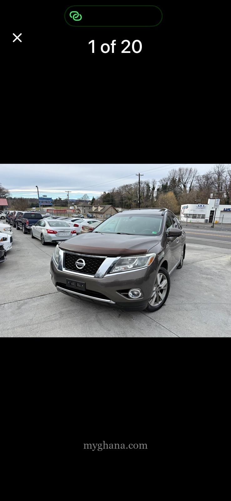 Fresh 2016 Pathfinder platinum for grabs.
