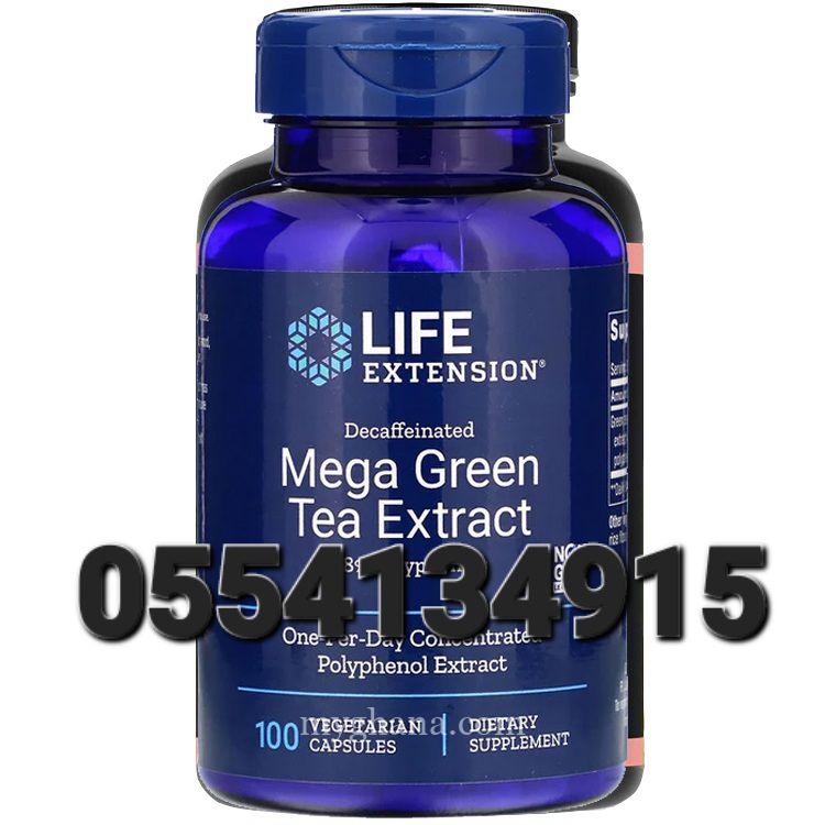 Life Extension Lightly Caffeinated Mega Green Tea Extract