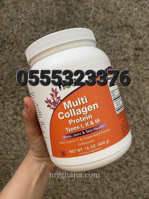 Now Foods Multi Collagen Protein Types I, II & III Powder
