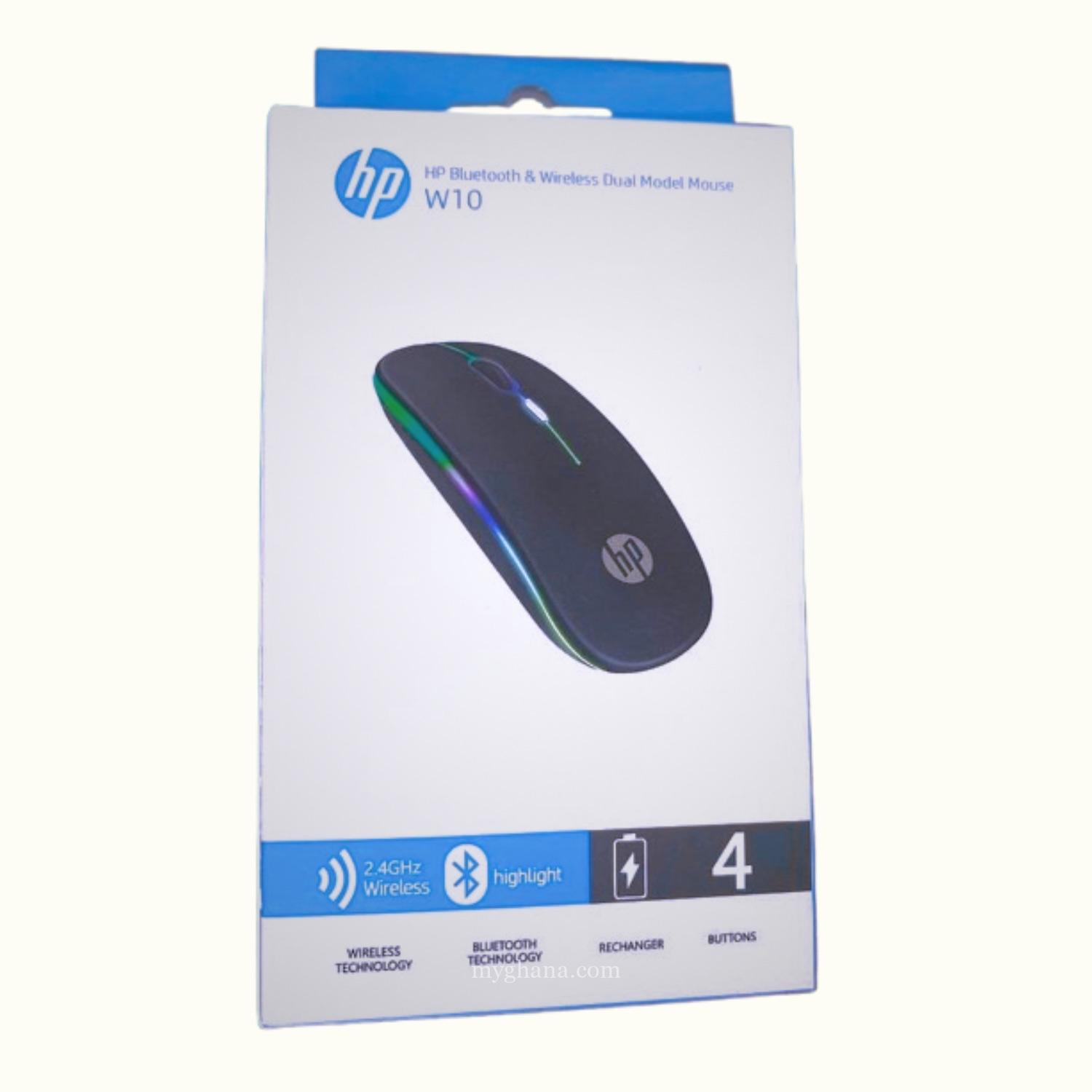 Hp W10 Bluetooth and wireless Dual Model Mouse