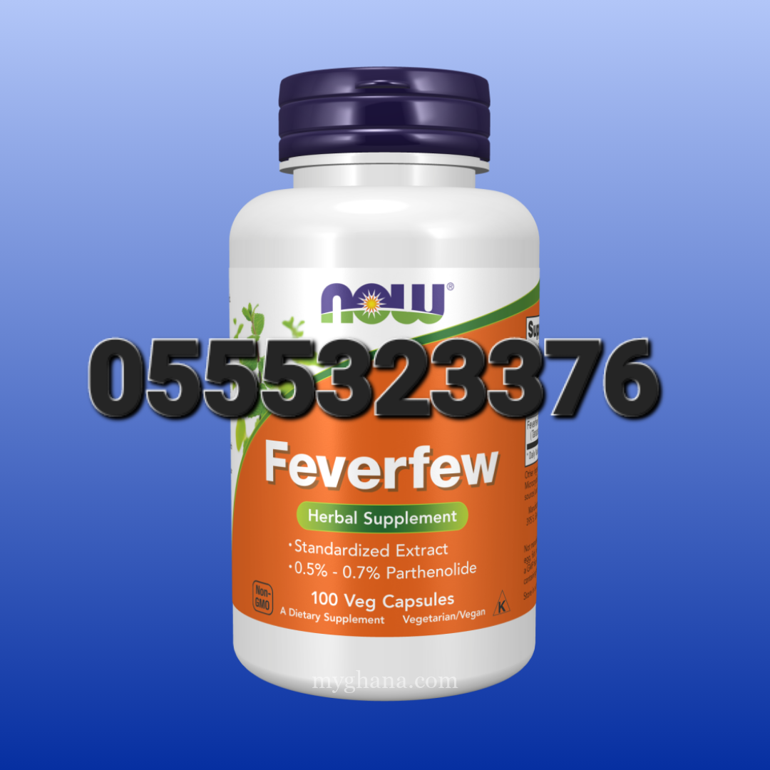 NOW Foods Feverfew Veg Capsules