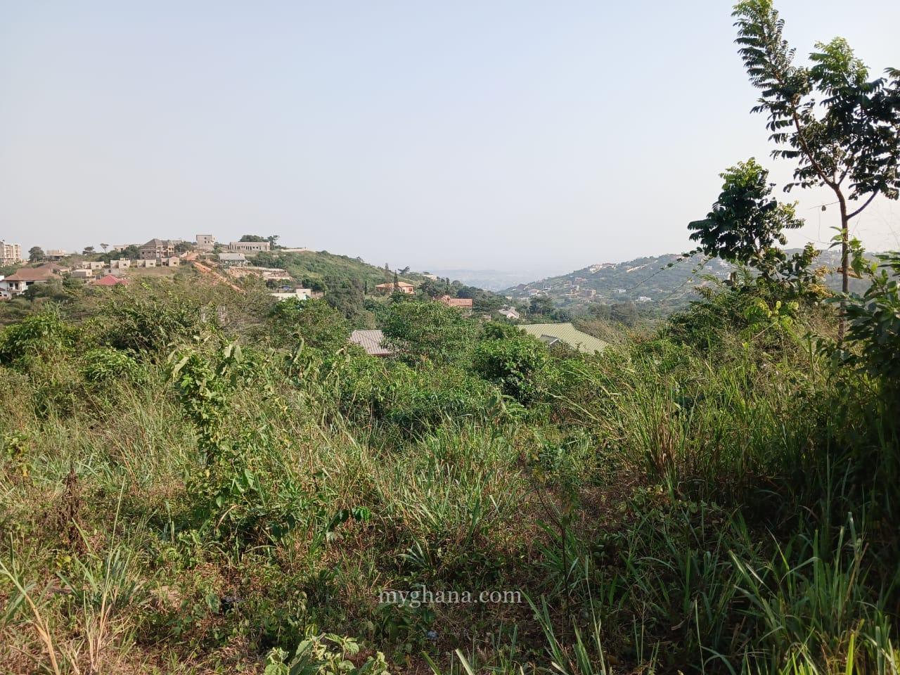 A residential One Acre land for sale at Aburi