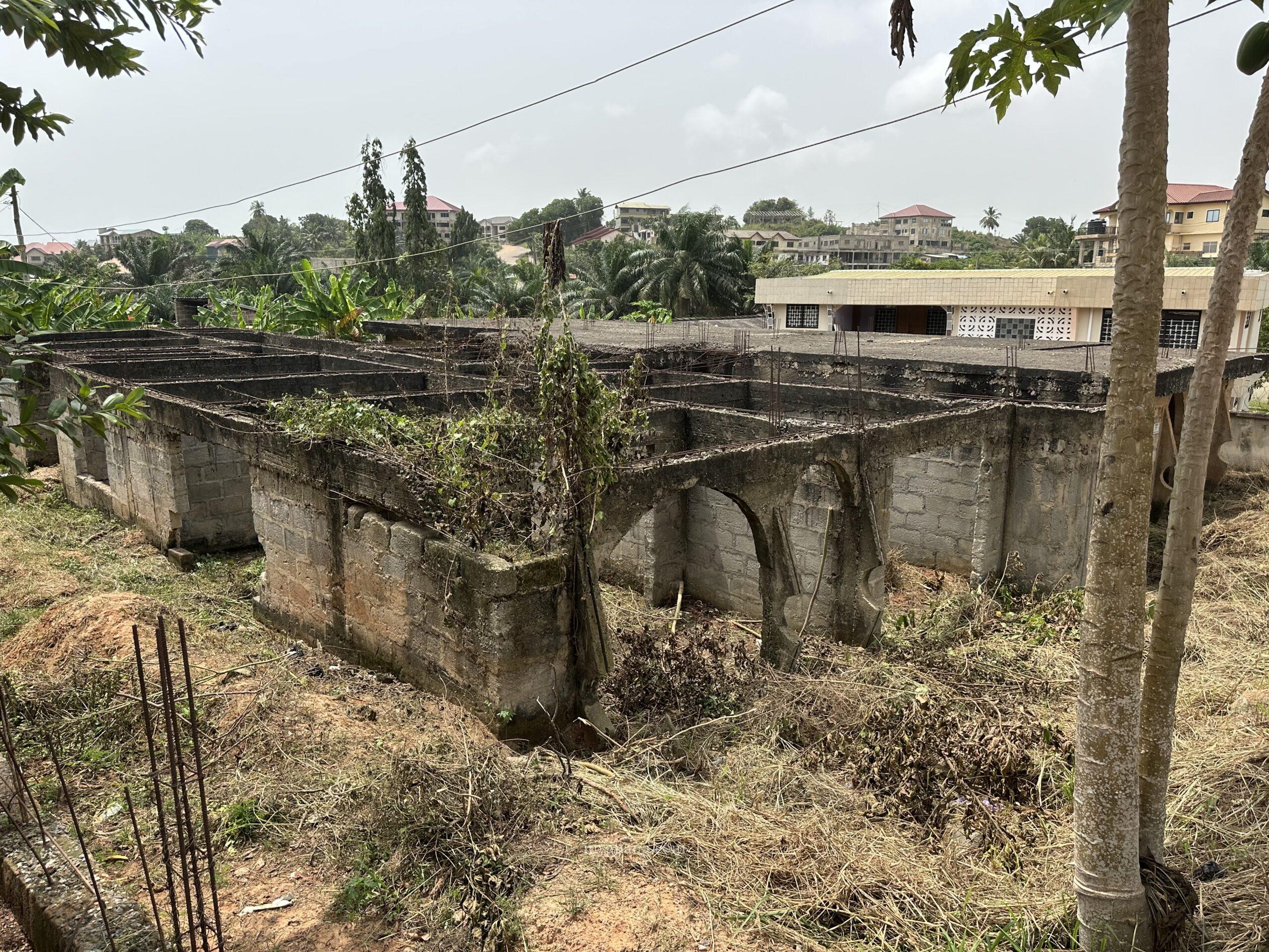 Uncompleted Building for Hostel at BU
