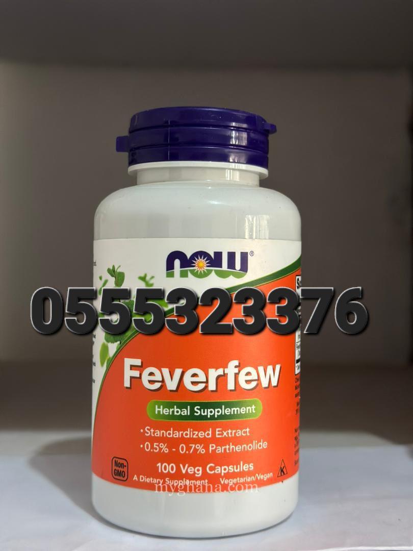 NOW Foods Feverfew Veg Capsules