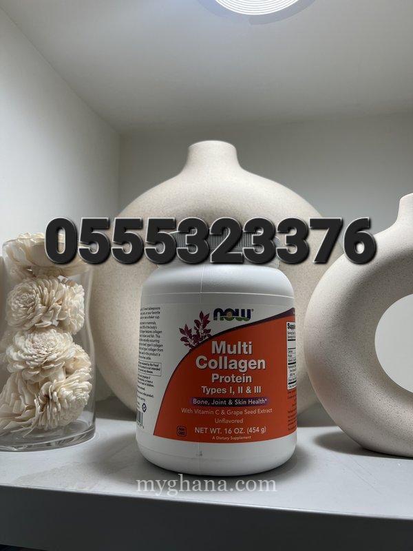 Now Foods Multi Collagen Protein Types I, II & III Powder