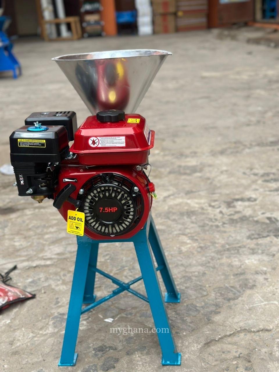 Commercial fufu machine with 7.5hp gasoline engine