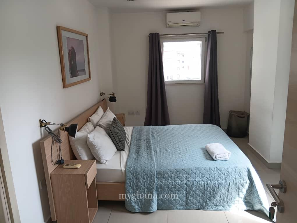 Fully furnished one bedroom apartment for sale Gallery, East Legon – Accra