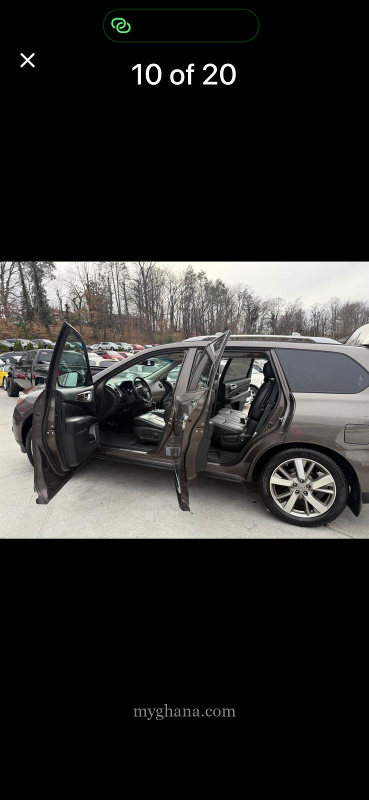 Fresh 2016 Pathfinder platinum for grabs.