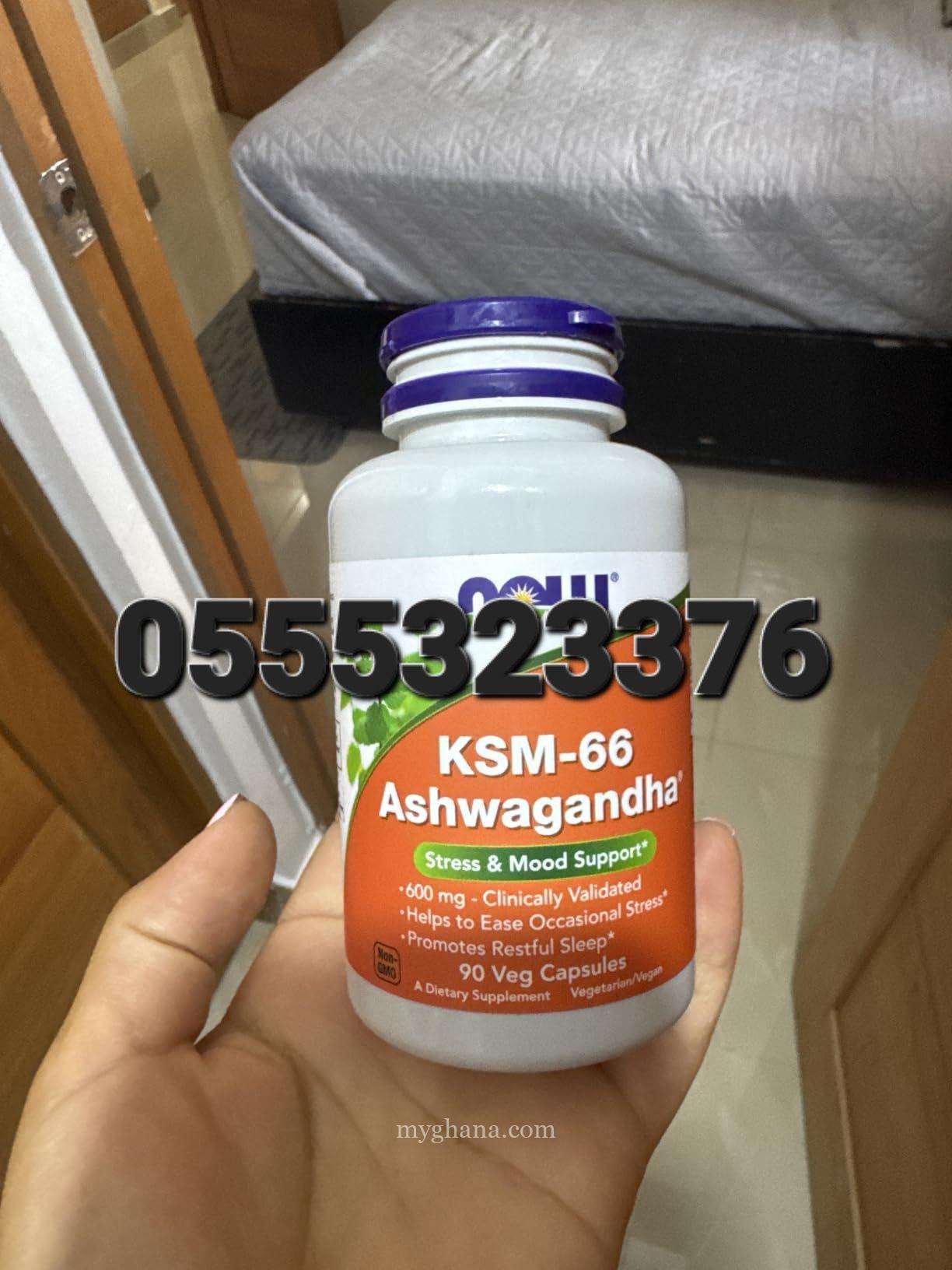 Now KSM-66 Ashwagandha