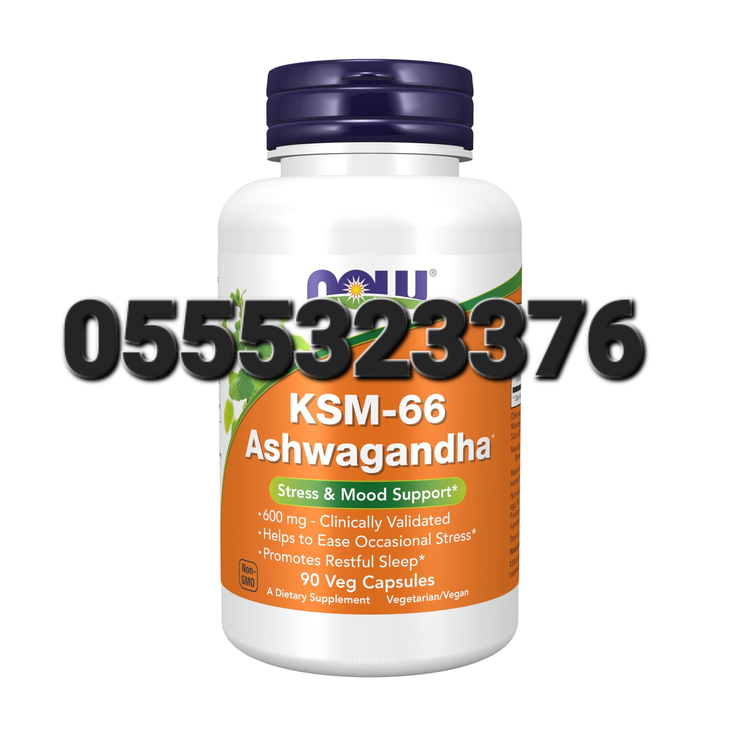 Now KSM-66 Ashwagandha