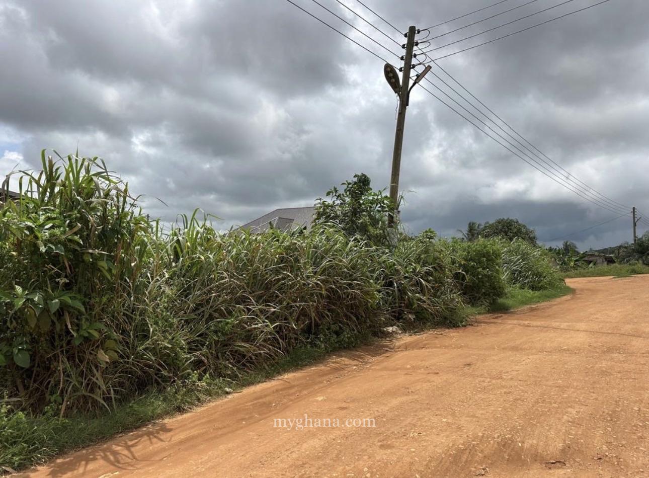 Registered Land at Mpatado in a very prime area good for commercial and res