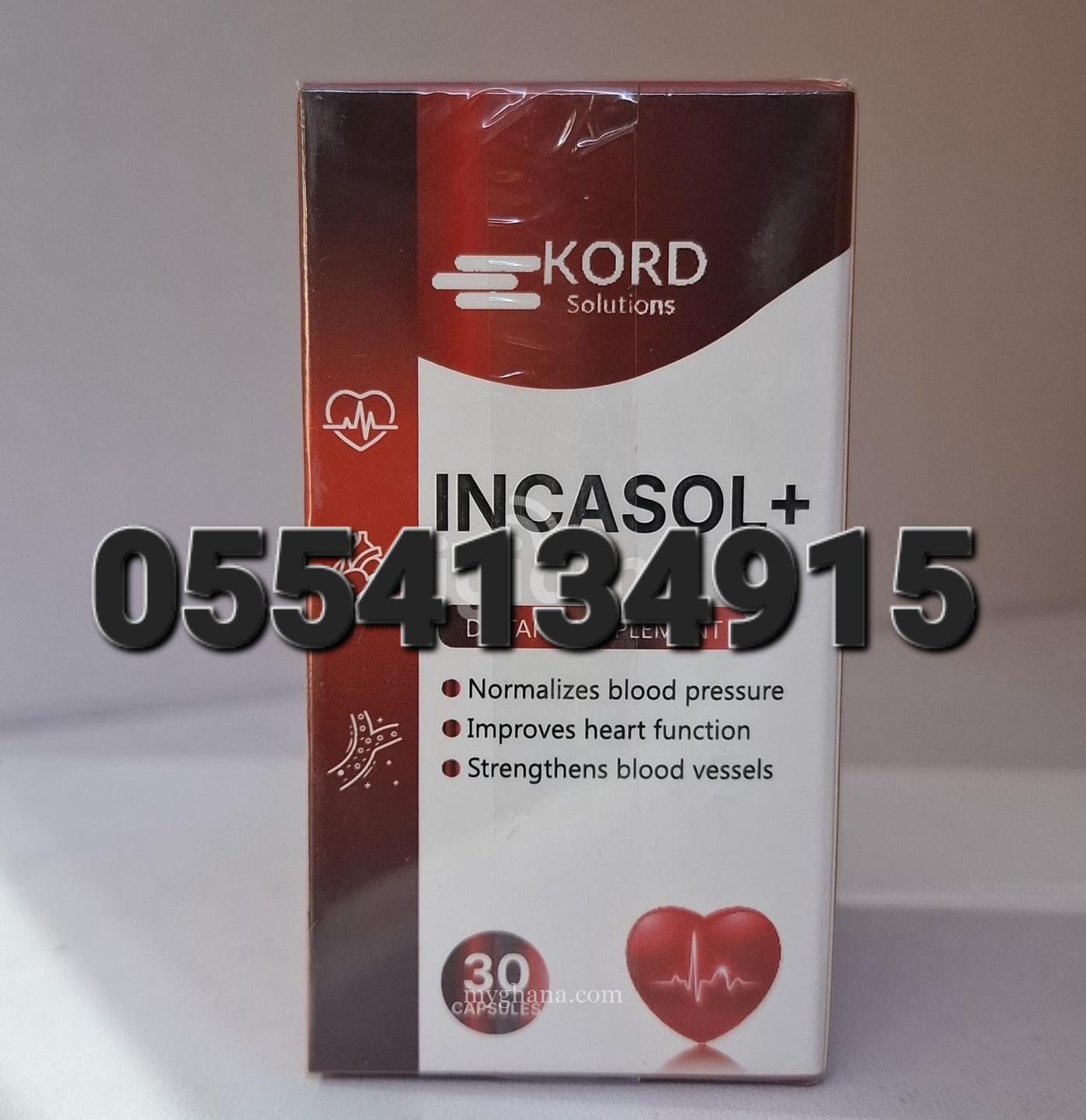 Incasol Blood Pressure Supplement