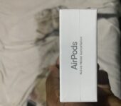 AirPods 4 with active noise cancellation..