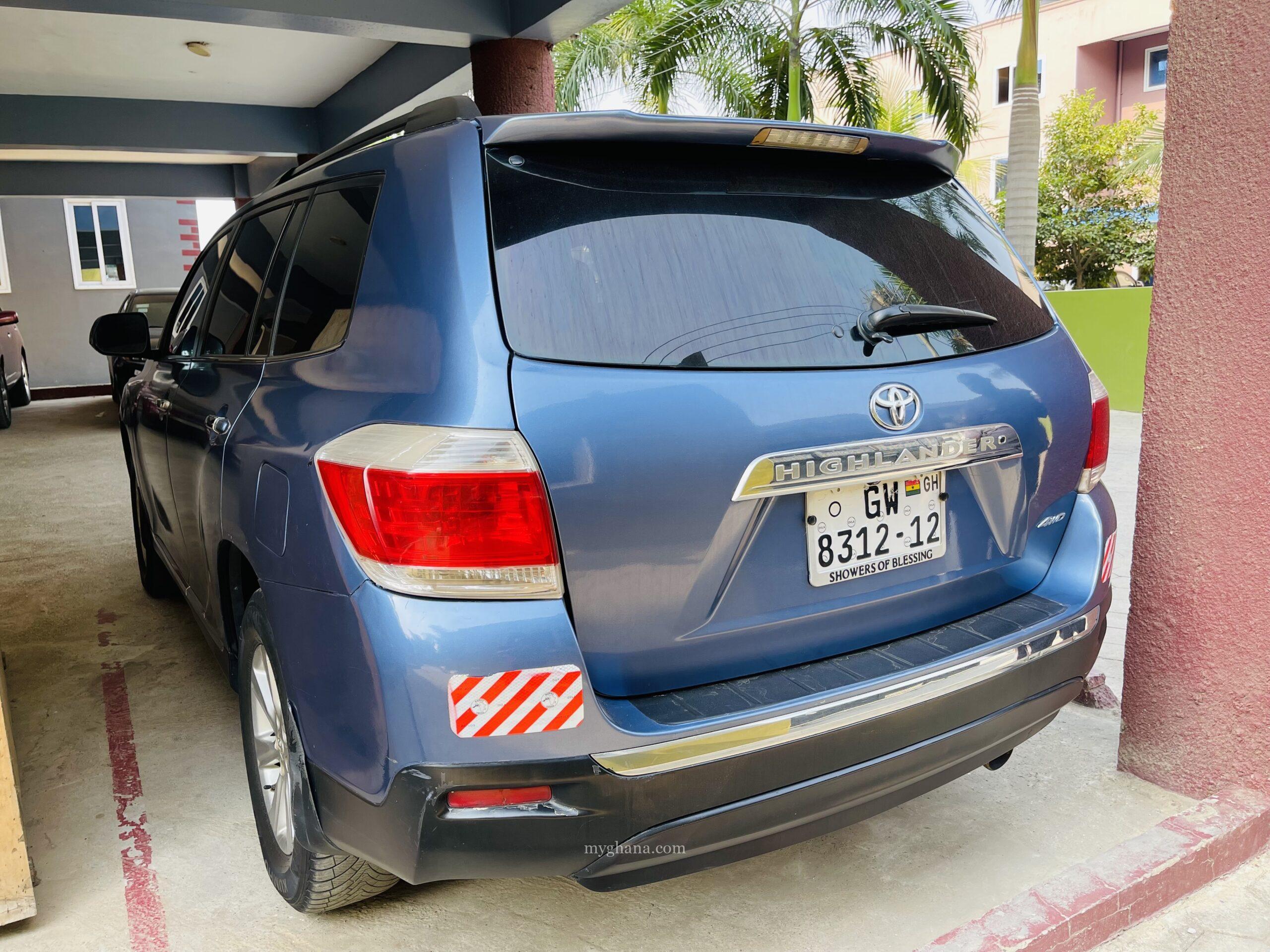 NEAT TOYOTA HIGHLANDER