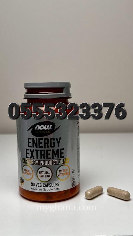Now Sports Energy Extreme 90 Veg Capsules