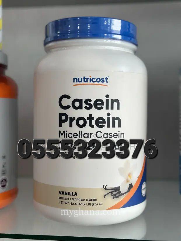 Nutricost Casein Protein Powder 5lb Vanilla