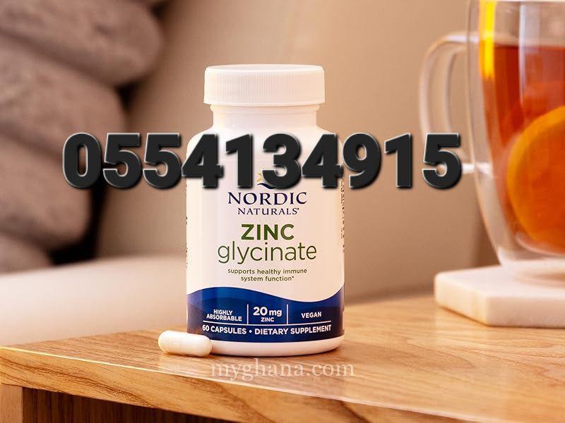 Nordic Naturals Zinc Glycinate 60Capsules 20mg