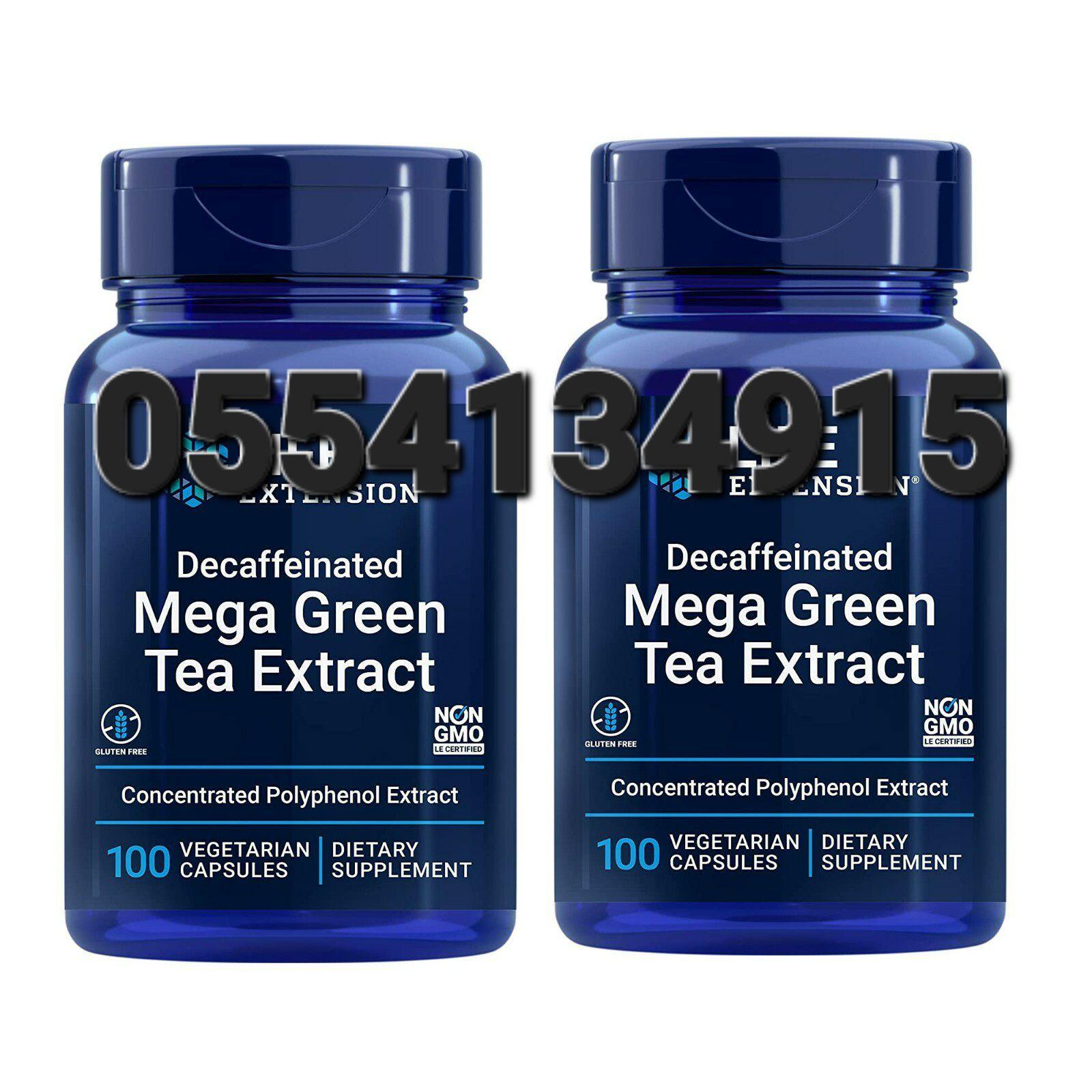 Life Extension Lightly Caffeinated Mega Green Tea Extract