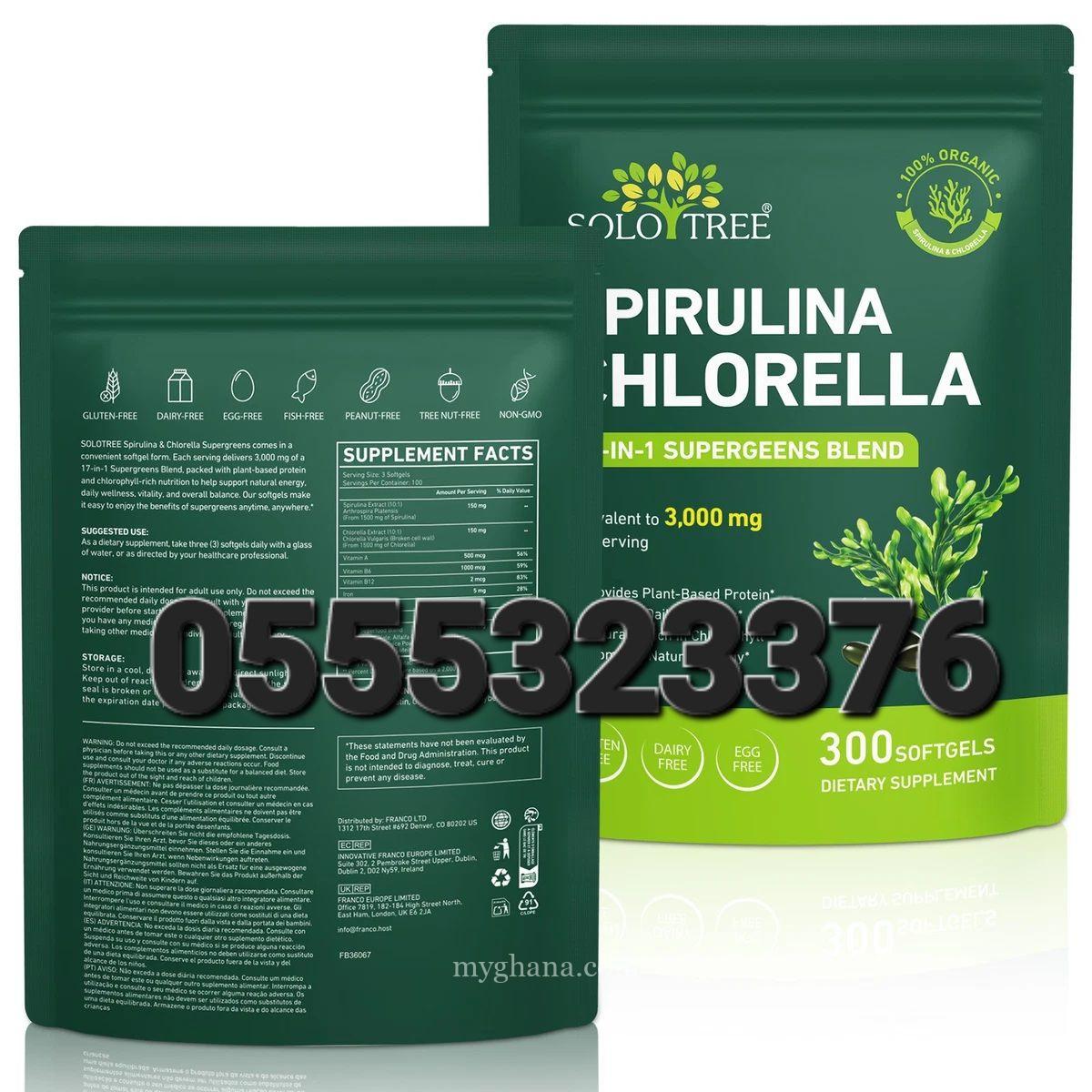 Spirulina Chlorella Tablets Ghana